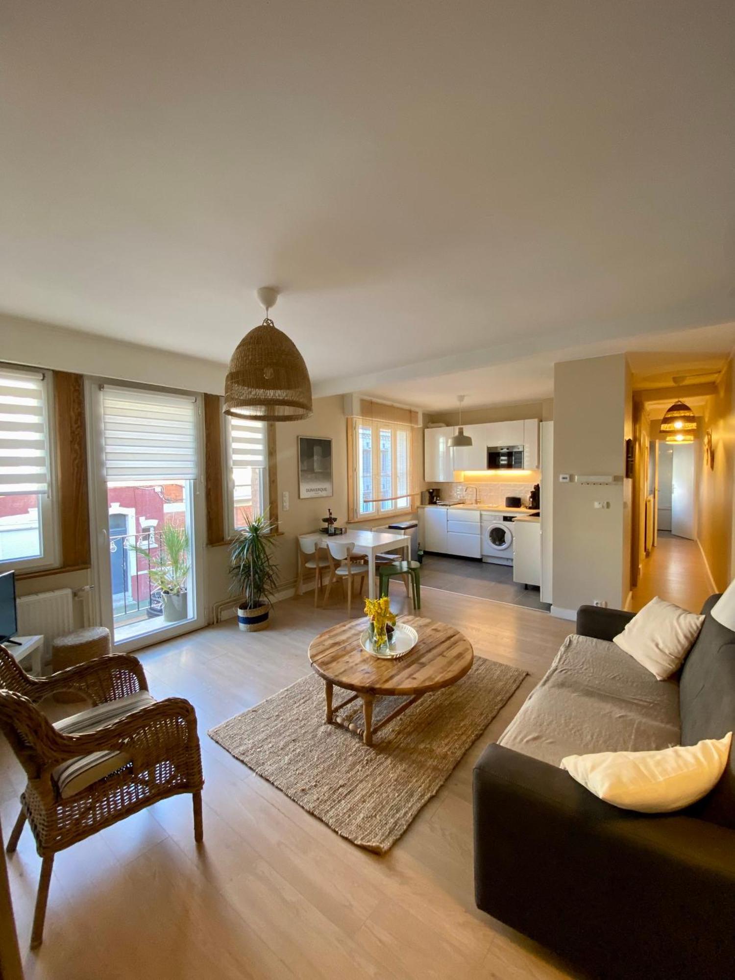 Appartement "Escapade A Malo" 4 A 6 Personnes 5 Mn A Pied De La Plage Dunkirk Екстериор снимка